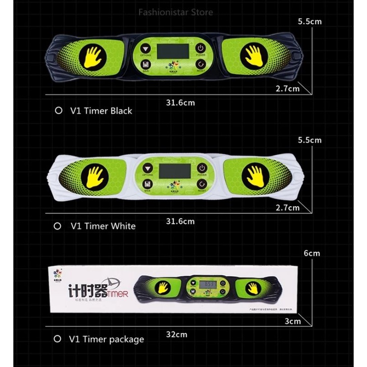 Đồng hồ bấm giờ thi đấu rubik yuxin timer v1,v2