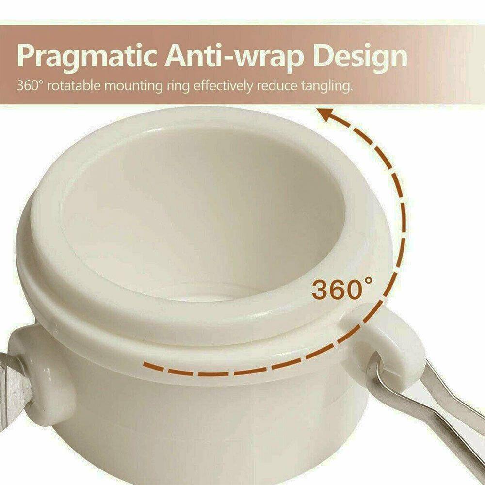 LANSEL Set 2 Khóa Thẻ Gắn Cờ Bền Bỉ Tiện Dụng