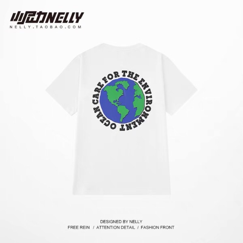 Áo phông nelly heybig sale (có sẵn) trái đất xanh