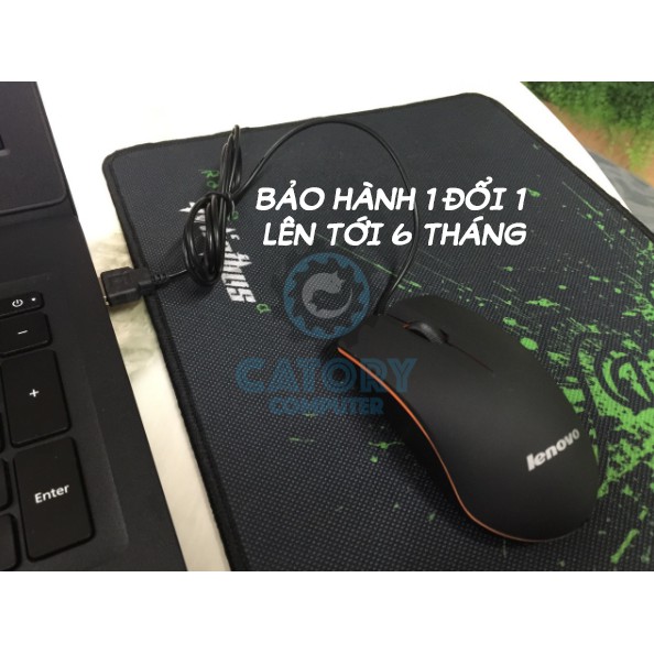 [Combo] Chuột Máy Tính Laptop Lenovo M20 Mini USB Cùng Tấm Lót Chuột Tiện Dụng Siêu Rẻ