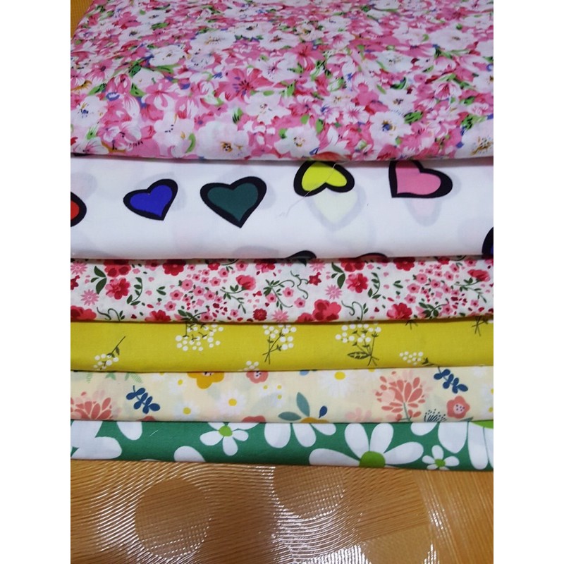Vải thô hoa 2m5×1m5