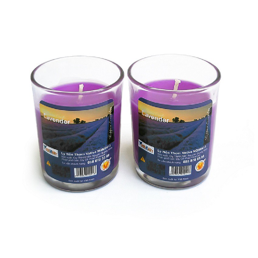 Hộp 6 ly nến thơm votive Miss Candle FTRAMART NQM0413 (Lựa chọn 11 mùi hương)