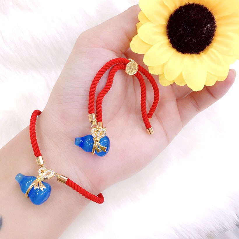 Vòng Tay Phong Thủy Hồ Lô Đá Thiên Nhiên