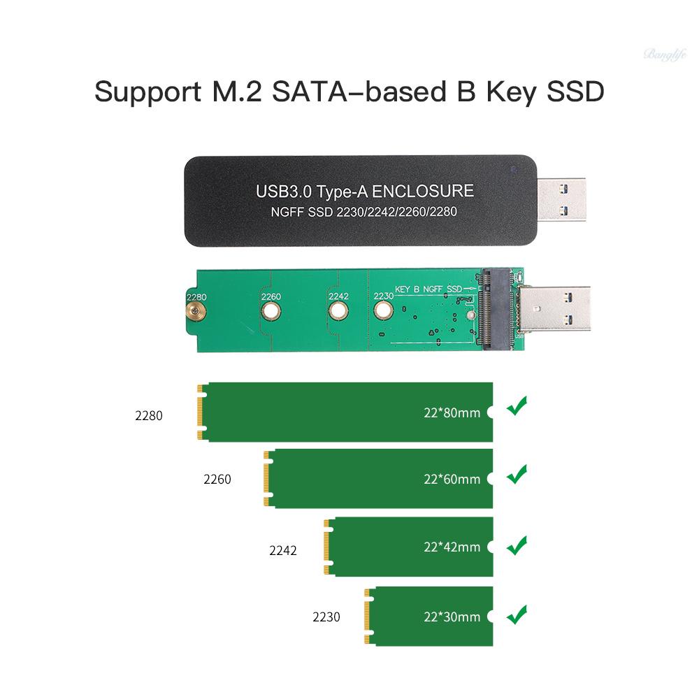 Ổ Cứng Ssd 5gbps 2230 / 2242 / 2260 / 2280 Cổng Usb 3.0 Type-A | BigBuy360 - bigbuy360.vn
