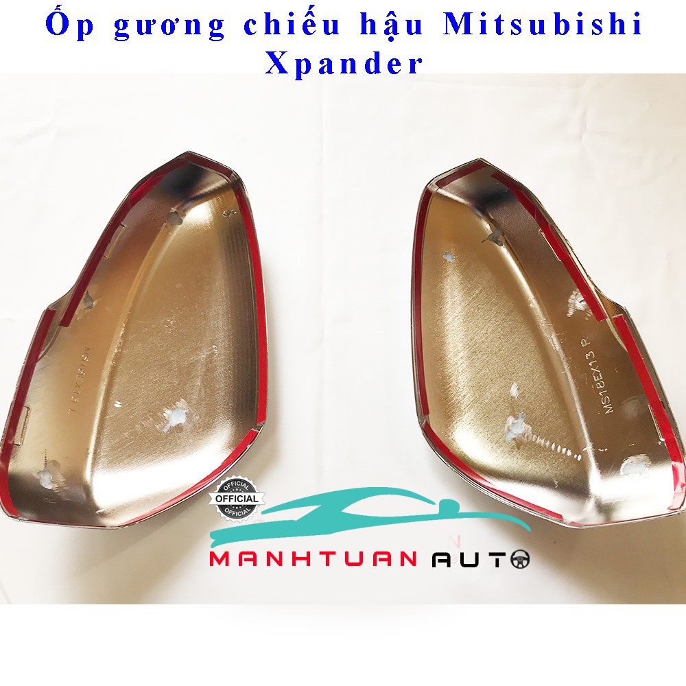 Ốp gương chiếu hậu Mitsubishi Xpander 2018-2022 mạ crom cao cấp