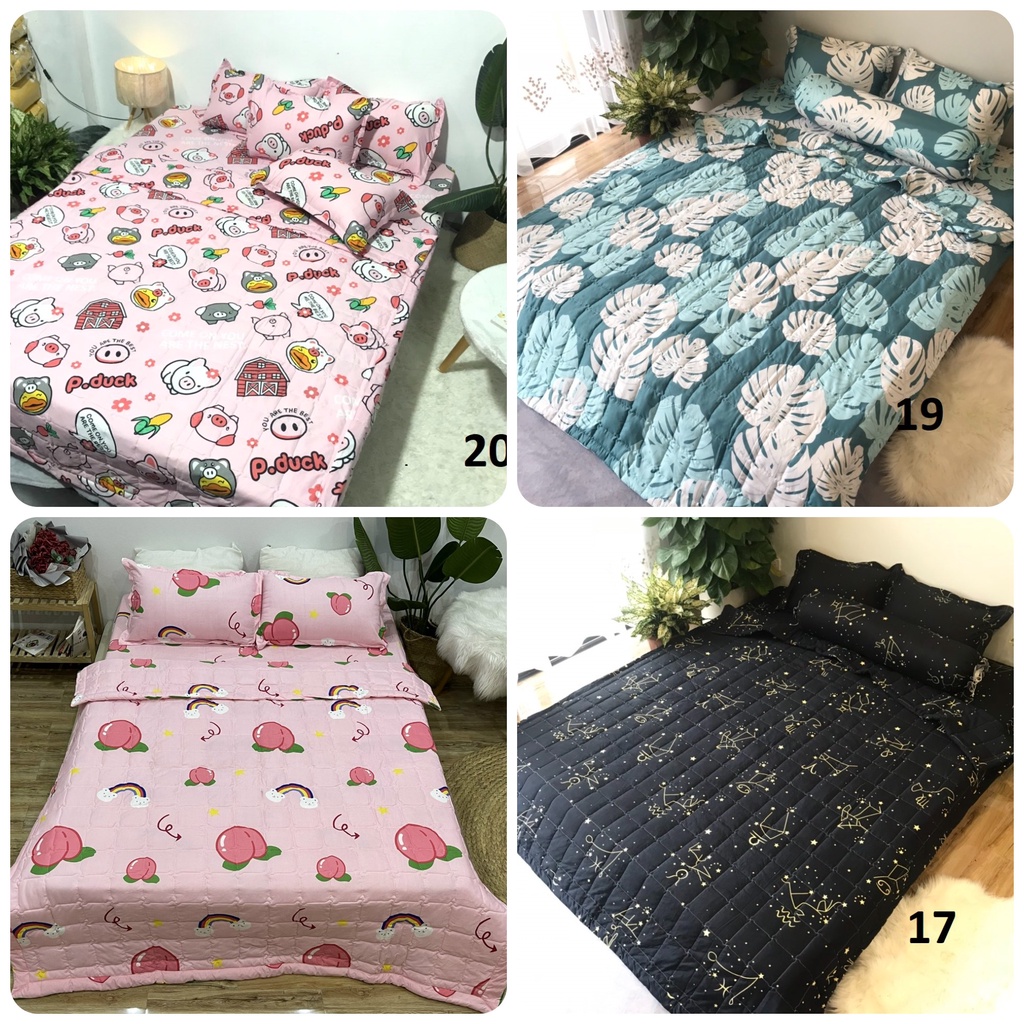 Bộ ga trải giường 3 món cotton poly , ga giường cập nhật mẫu mới hình thú ngộ nghĩnh hot nhất 2022 | BigBuy360 - bigbuy360.vn