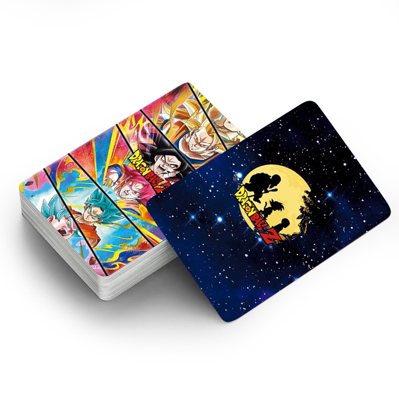 Hộp 30 ảnh thẻ Anime Dragon Ball Photocard Double-sided Color Printing Lomo Card