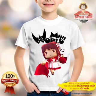 Áo Xiaolou Mini World  Siêu Cute - Áo thun Mini World Đẹp MC2
