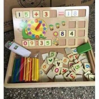 BẢNG GHÉP NAM CHÂM QUE TÍNH VÀ SỐ