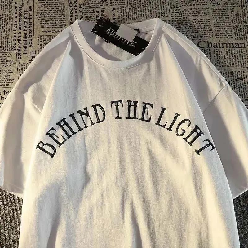 NRVP Áo Thun 100% Cotton Tay Ngắn Dáng Rộng Thời Trang Hàn Quốc Cho Nữ