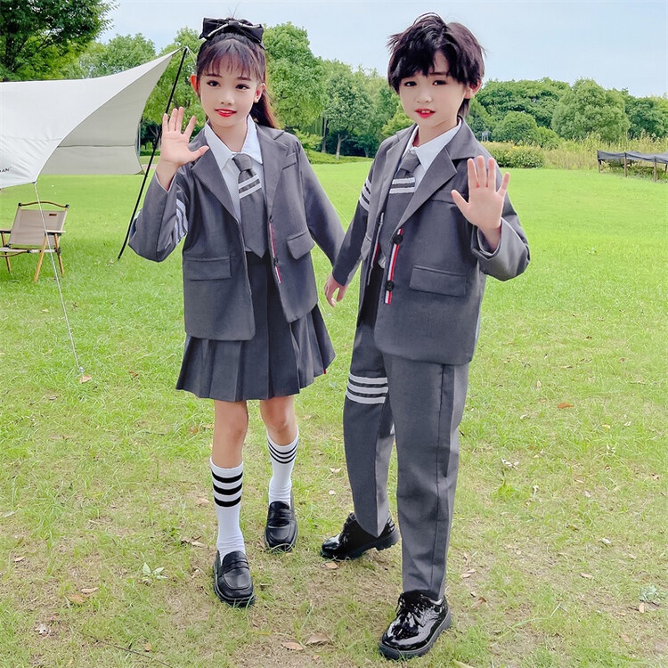 Bộ Đồ Vest Ba Món Phong Cách Preppy Phong Cách Mùa Thu Mới 2022