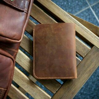 Ví da bò thật - Bóp Nam da bò nguyên miếng