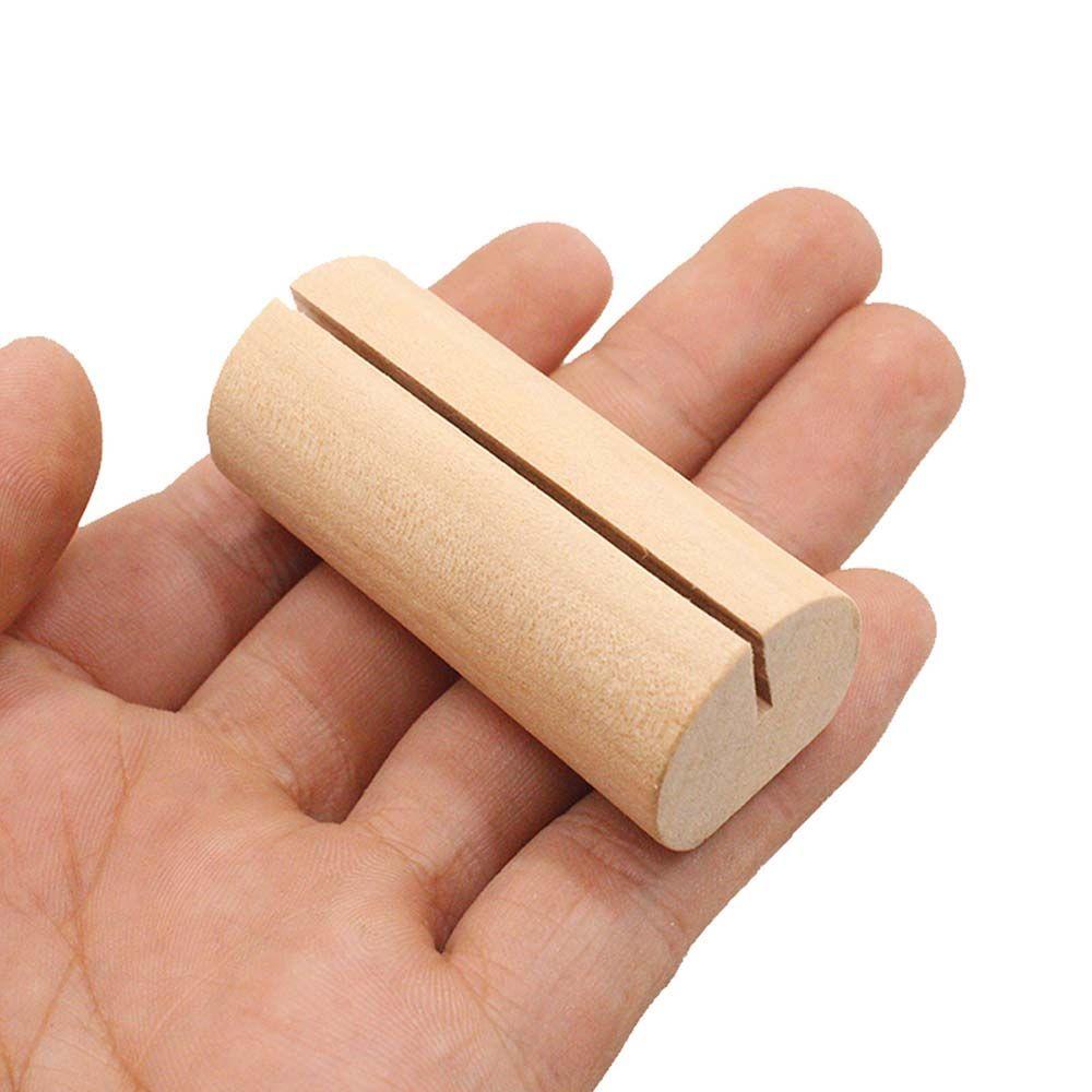 Giá Đỡ Biển Tên Bằng Gỗ Malcom Để Bàn Trang Trí Tiệc Cưới / Sinh Nhật