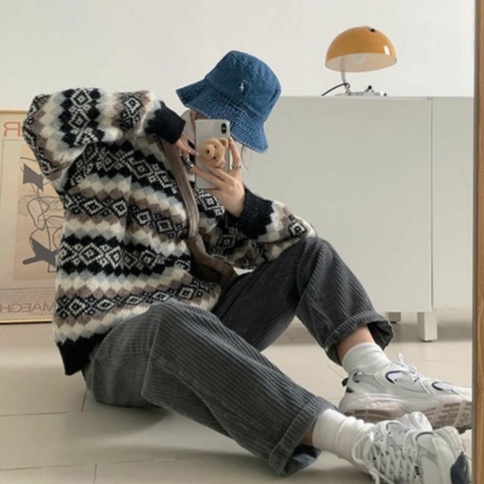 Áo sweater SUXI tay dài dáng rộng phong cách Hàn Quốc thời trang mùa thu năm mới thường ngày dành cho nữ