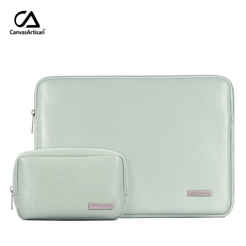 CanvasArtisan Túi Da Đựng Laptop Chống Sốc Chống Thấm Nước Màu Kẹo Dễ Thương Cho Surface Air Pro 11 / 12 / 13 / 14 / 15 inch