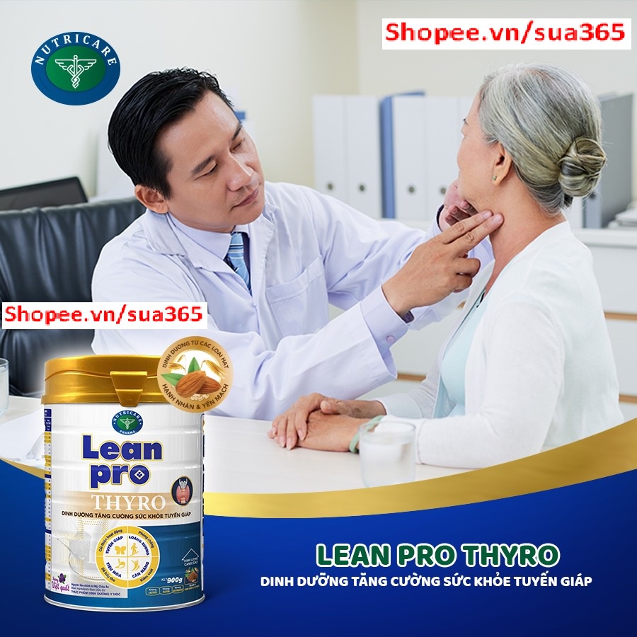 Sữa Lean pro Thyro_400g - Tăng Cường Sức Khỏe Tuyến Giáp - Date Luôn Mới