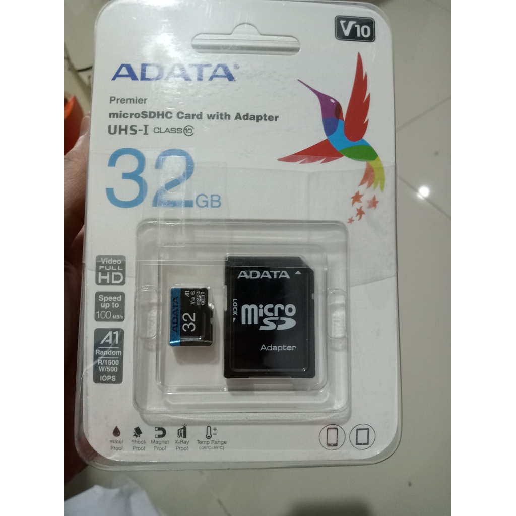 Thẻ nhớ chuyên dụng cho CAMERA Micro SD ADATA 32G/64G/128G, hàng chính hãng, bảo hành 5 NĂM