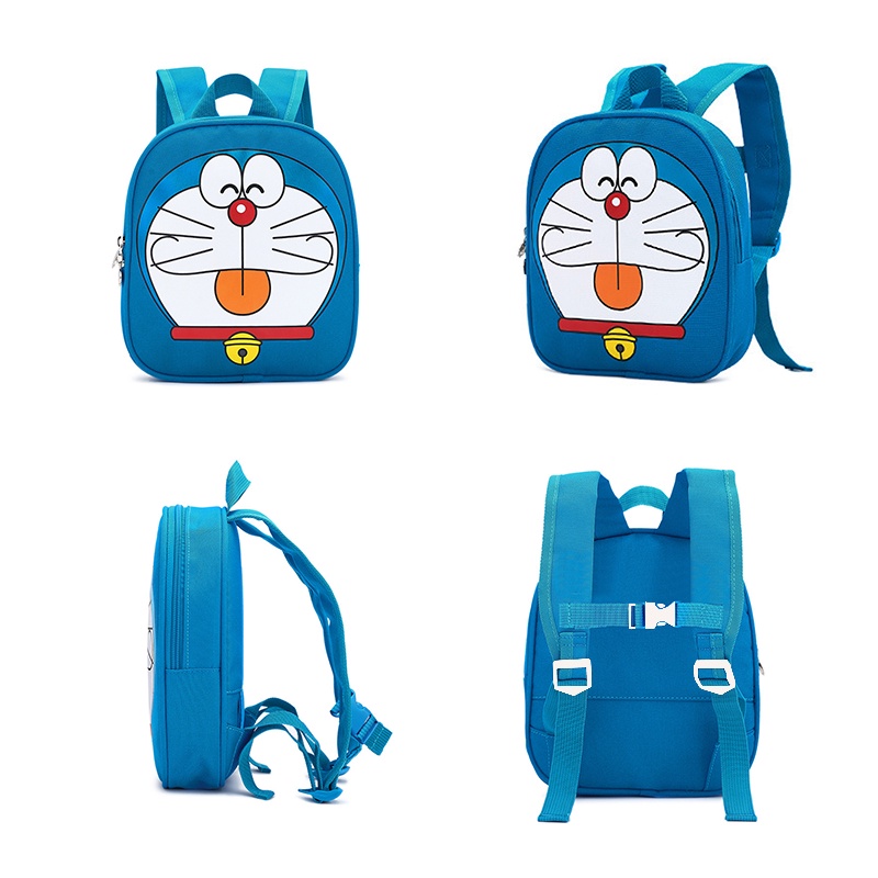 Balo trẻ em mẫu giáo đi nhà trẻ Balo cho bé mầm non Doraemon  VAFOFA - KGB005