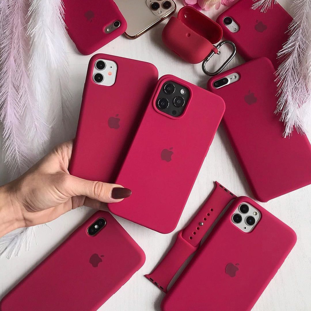 Ốp Lưng Silicone In Hình Quả Cherry Dễ Thương Cho Iphone 12 11 Pro Max 6 6s 7 8 Plus X Xr Xs Max Se 2020 12 Mini