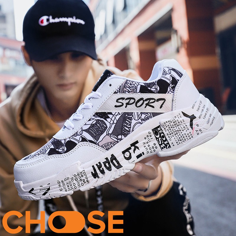 Giày Nam Choose Sneaker Phối Nhiều Màu Kiểu Dáng GEOMATRIC Thu Đông | BigBuy360 - bigbuy360.vn