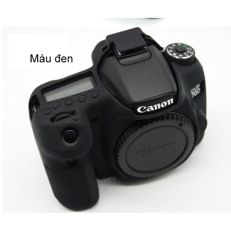 Vỏ cao su cho máy ảnh Canon 70D.