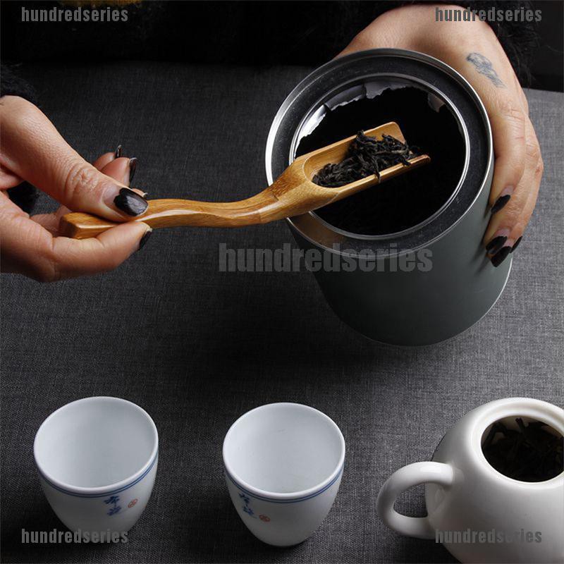 Muỗng gỗ tre chuyên dụng cho múc trà/cà phê tiện lợi