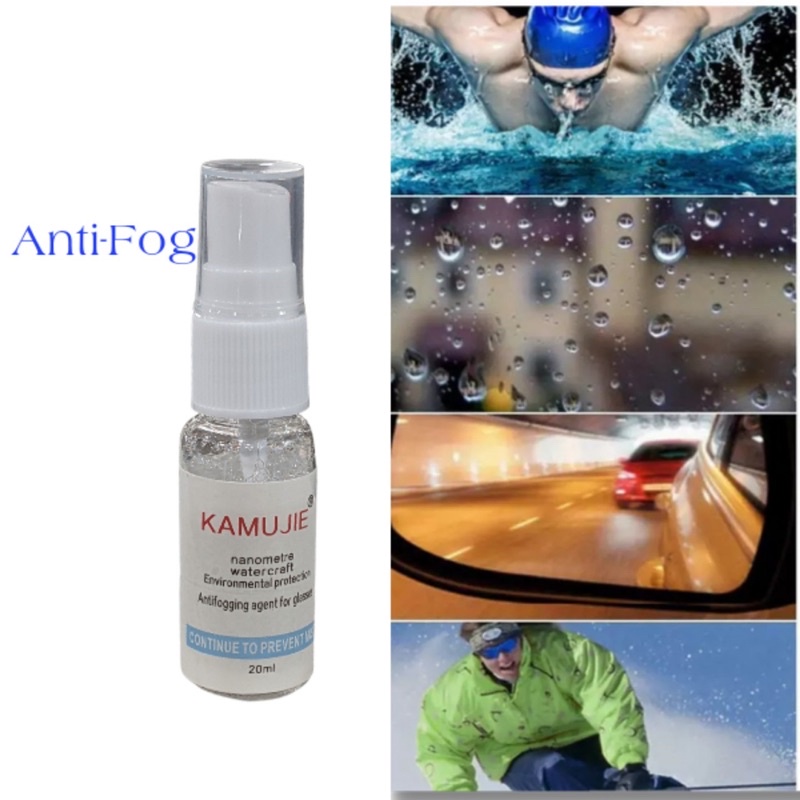 Chai xịt Nano chống hơi Nước,Chống sương Mù cho Mắt kính.Dung tích 20ml