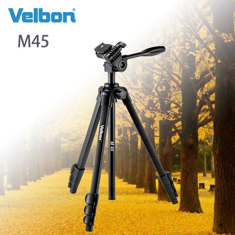 Chân máy ảnh Velbon M45 - HÀNG CHÍNH HÃNG PHÂN PHỐI