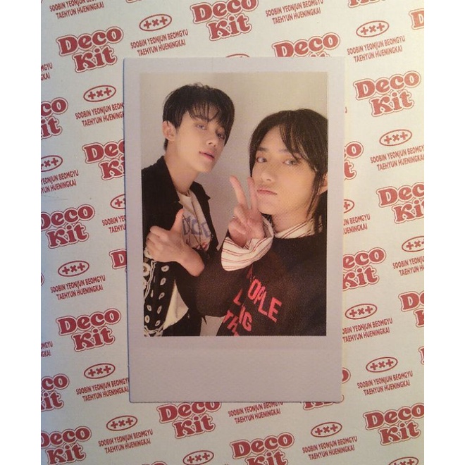 Card Pola Deco Kit Nhóm Nhạc TXT