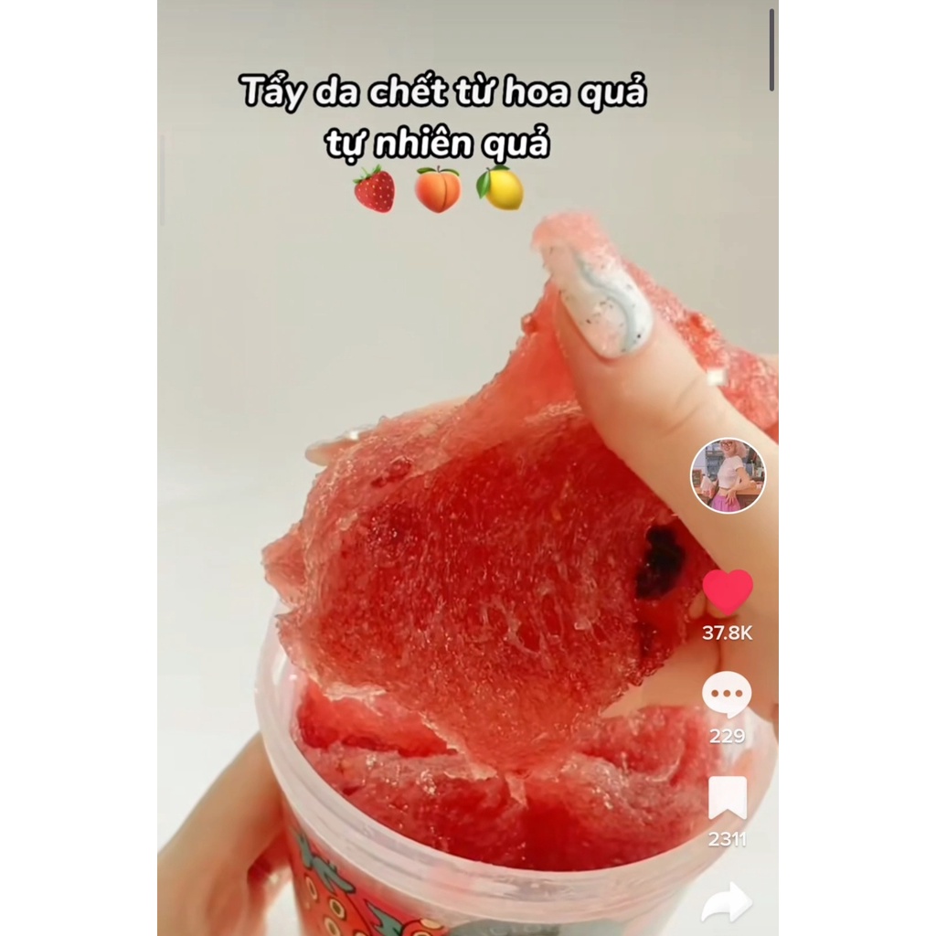 Tẩy Da Chết Body Desserts Organic Shop Body Scrub 450ml