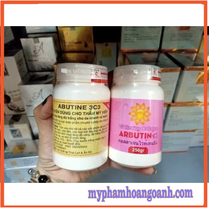 Kem KÍCH TRẮNG ABUTINE 3C3 VÀNG / HỒNG 250G