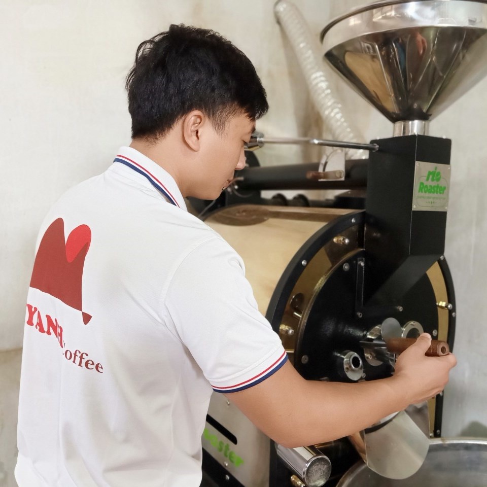 1kg Cà phê rang mộc bột pha phin - Cafe Robusta - MYANH Coffee - Bán tại TPHCM