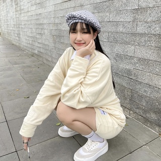 WHITE SON BASEBALL SWEATER VANI