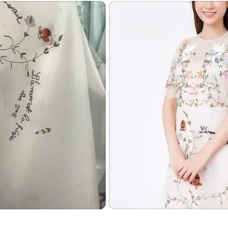 Voan organza