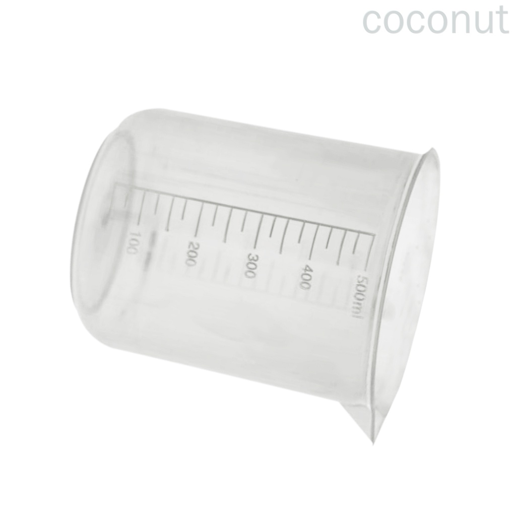 Set 5 Cốc Đo Lường Bằng Nhựa Chuyên Dụng Cho Phòng Thí Nghiệm