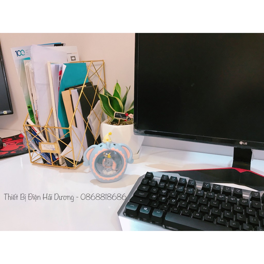 Đèn ngủ trang trí hình chú voi dumbo dễ thương cho bé - trang trí căn phòng vintage deocor siêu tiết kiệm giá rẻ