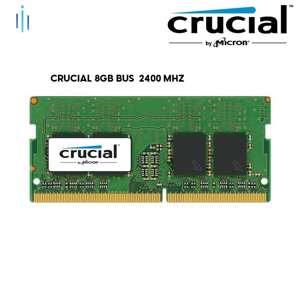 Thanh ram Laptop Crucial DDR4 8GB 2400MHz, CT8G4SFS824A
