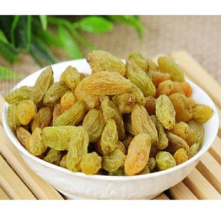 [SIÊU RẺ] 500G Nho vàng khô - Nho sấy khô quả to hạt đều Ngon bổ rẻ chất lượng