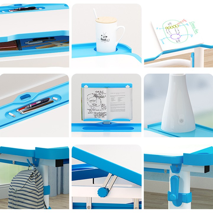 Bàn ghế học sinh chống gù chống cận có tặng đèn led | BigBuy360 - bigbuy360.vn
