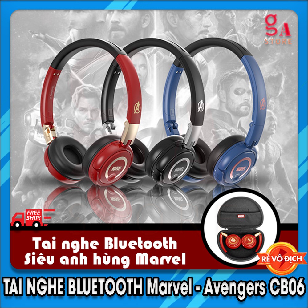 [SIÊU HOT] [SIÊU PHẨM] - Tai Nghe Bluetooth Siêu Anh Hùng Marvel - Avengers CB06