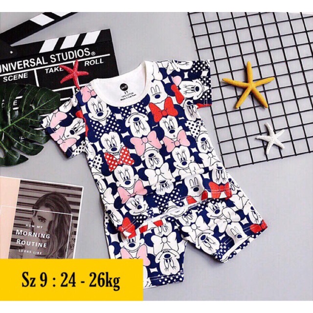 Bộ bé gái Lydo đủ size (12-40kg)