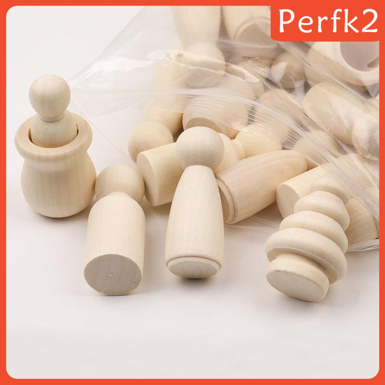 Set 40 búp bê hà lan làm bằng gỗ dành cho bé tự làm DIY