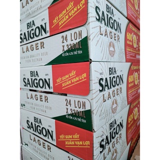 Bia SG Lager 330ml x 24 lon