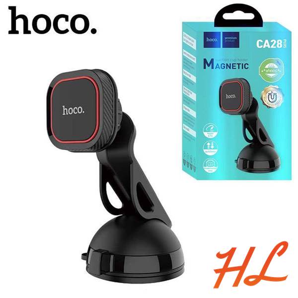 Giá đỡ Điện Thoại Nam Châm Cực Mạnh Hoco CA28 Dùng Trên Ô Tô , Bàn Làm Việc, Toilet - BH 1 Năm - Hưng Long PC