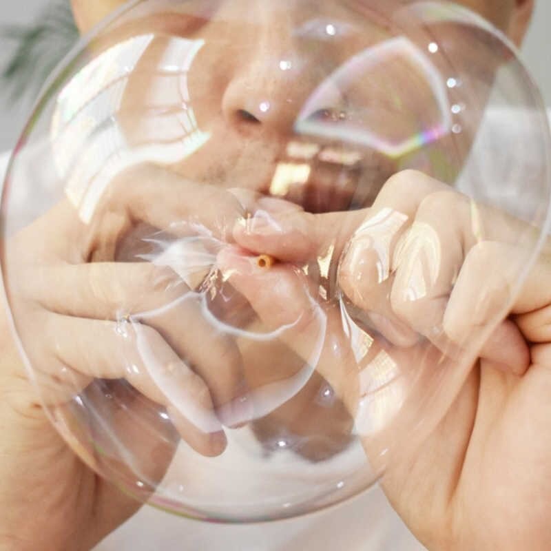 Vỉ đồ chơi 32 tuýp keo Lớn thổi bong bóng trở về tuổi thơ