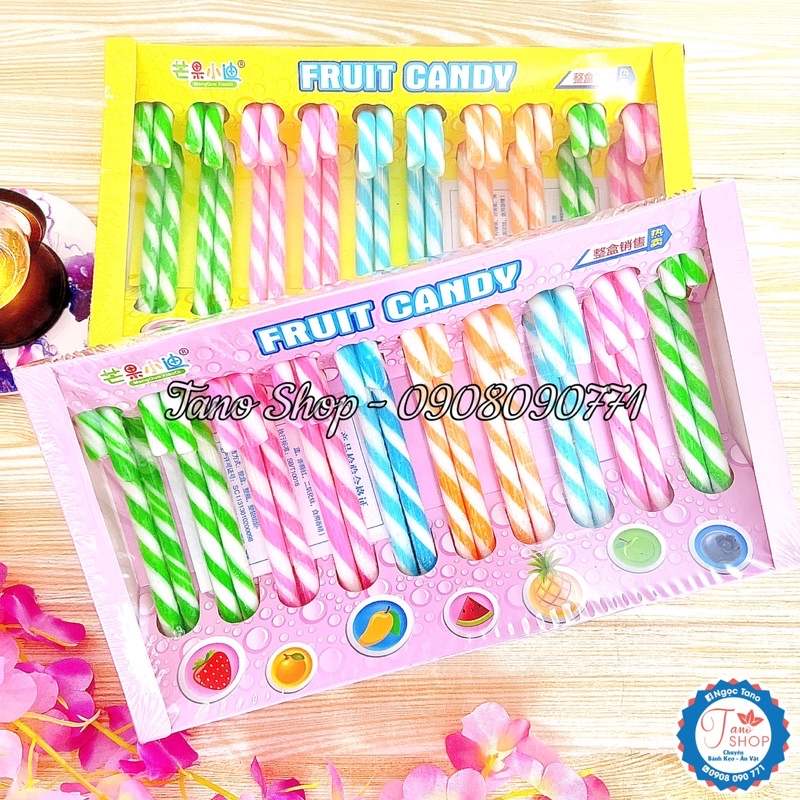 Kẹo gậy giáng sinh Noel cây lớn 30g cho bé | Ăn vặt trẻ em Tano