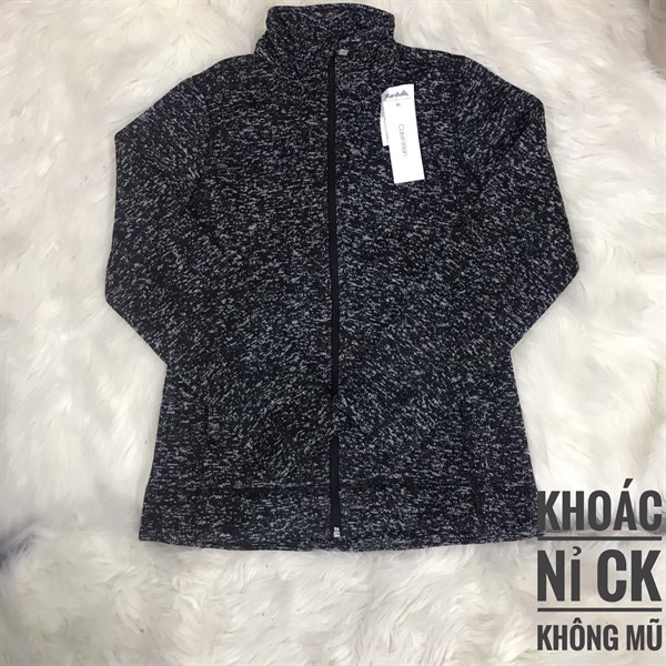 Áo Khoác nỉ CK Không Mũ