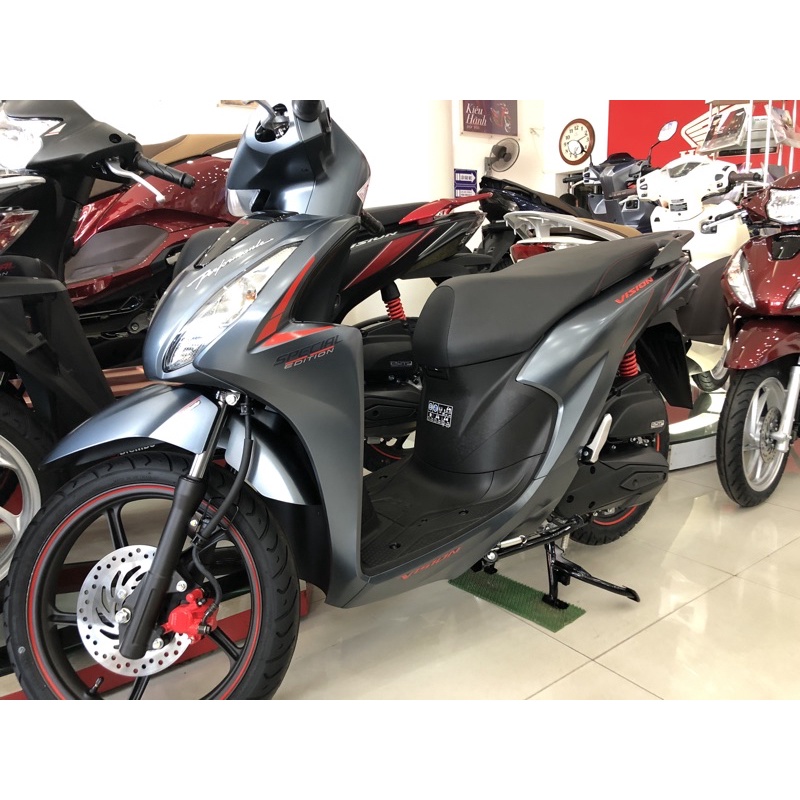 Bộ tem xe vision 2021 - 2022 phiên bản cá tính vành lớn