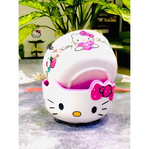 Chén nhú 3D Melamin HelloKitty
