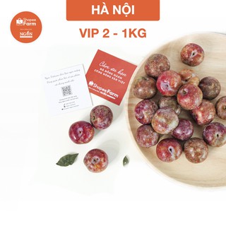 1kg vip 2 mận hậu sơn la giòn tươi chín mọng
